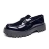 Sapatos Sociais Amazon Gradiente Masculino Tamanho Grande Transfronteiriço Sapatos de Couro de Negócios Estilo Britânico Sapatos Casuais Aumentadores de Altura Sola Grossa Sapatos Masculinos