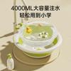 Jq Jingqi Lavabo Plegable para Bebés y Niños, Lavabo Pequeño Especial para Recién Nacidos, Juego de Tres Piezas