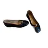 Zapatos Planos para Mujer 2026 Zapatos de Cuero para el Trabajo Retro Francés Camelia Slip-On Estilo Mary Jane Punta Redonda Boca Baja Zapatos Individuales para Mujer