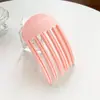 Peine de Plástico para el Viento Pinza para Raíz del Cabello Pinza Esponjosa para la Raíz del Cabello de Mujer Nuevo Artefacto Esponjoso para la Parte Superior del Cráneo Estilo Coreano Personas Perezosas Pinza para el Cabello sin Costuras