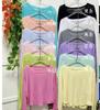 Camiseta Blanca de Protección Solar de Manga Larga para Mujer 2025 Verano Nueva Blusa Holgada Delgada Top Corto para Mujer