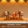 Enfeite de Cinco Deuses da Riqueza Estilo Chinês para Sala de Estar, Hall de Entrada e Armário de Sapatos, com Incensário para Paz e Proteção