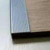Tira de Acabado para Piso de Madera de Aleación de Aluminio Engrosada en Forma de 7 y L Tira Antideslizante para Escaleras Protector de Esquina en Ángulo Recto para Entrada de Alfombra