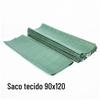 Fábrica de Guangdong direto sacos de plástico trançado cinza verde sacos de pele de cobra pronta entrega 90*120 atacado frete
