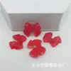 Acessórios de Resina de Laço Transparente Desenho Animado Material para DIY Cola de Creme Capa de Celular Laços Infantis Acessórios de Cabeça Grampo de Cabelo