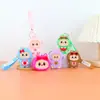 Llavero de Sanrio Kuromi, charm de silicona para bolso, perfecto para mochilas escolares, mochilas de estudiante y mini bolsos infantiles