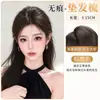 Extensões de Cabelo Femininas Aumentam o Volume do Cabelo Fofo Topo da Cabeça Artefato Simulação de Cabelo Parte de Trás da Cabeça Cabeça Chata Salvador Almofada Invisível Mecha de Cabelo