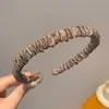 Diadema de alta gama estilo coreano para mujer, diseño de corona alta para hacer que la cara parezca más pequeña, adecuada para uso diario, lavado de cara y maquillaje, con dientes para una sujeción antideslizante