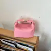 Bolsa de Mão Retrô Moda Estilo Coreano 2026 Verão Nova Bolsa Simples de Mão Ombro Transversal Bolsa Casual Bolsa Quadrada Pequena