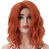 Moda europea y americana peluca de pelo largo rizado tocado tocado de pelo rizado natural esponjoso fabricantes en stock