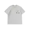 Ropa de Hombre Xintang Camiseta de manga corta nueva de verano para hombre, camisa casual de cuello redondo bordada retro japonesa