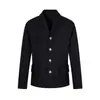 26168 Blazer Americano de Luxo Leve Estilo Neutro Design de Cor Sólida Casual Masculino Chique Toque de Alto Padrão Terno