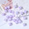 Cuentas Cuadradas Oblicuas de Colores Crema Cuentas Sueltas Pulsera Hecha a Mano DIY Cuentas Perforadas Cadena de Teléfono Móvil Accesorios de Joyería