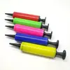 Bomba Inflável Mini Pequena em Estoque, Bomba Infladora Manual de Plástico Empurrada à Mão para Balões, Acessórios para Balões de Brinquedos Infláveis