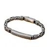 Yuhong seis caracteres mantras Hui grão Xiangyun pulseira masculina tecida à mão amantes hipster étnico retrô vendas diretas da fábrica
