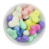 Cuentas de Acrílico de Corazón de 22 mm Cuentas de Corazón de Durazno Cuentas Sueltas Pulsera de Cuentas Material Hecho a Mano Accesorios de Joyería DIY