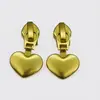 En stock YKK No. 5 tirador de cremallera de círculo de barco de corazón de oso de nailon accesorio de cremallera de bolsa y ropa de dibujos animados lindo