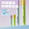 Pegamento en barra sólida tipo pluma de papelería, alta viscosidad, adecuado para estudiantes, niños de preescolar, manualidades DIY, journaling, aprendizaje y uso de oficina