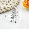 Venta Caliente Nuevo Estilo Comida Occidental Hotel Varios Anillos para Servilletas de Árbol de Navidad Anillos para Servilletas Hebilla para Servilletas Anillos de Tela Metal Wholesale