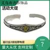 Pulsera Guofeng de plata tailandesa con apertura de mirto crepé, pulsera de flor fantasma de montaña de confección, personalidad, moda Joker, Guofeng hecha a mano al por mayor