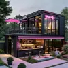 Área de Contenedores de Villa de Fábrica de Shenyang Planificación de Calle Comercial Tiendas Estilo Industrial Oficina de Ventas