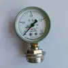 Manómetro de calefacción por suelo radiante, distribuidor, extremo, prueba de agua, tanque de presión, válvula reductora de presión, golpe de ariete, compresor de aire, bomba de agua, presión de uso