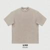 Kite Moda Masculina Verão Marca de Moda Camiseta Lavada Solta Casual Retrô Batik Gola Redonda Manga Curta Camiseta Tendência Masculina