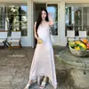 Vestido de Alça Patchwork de Renda Elegante Ls Guangzhou Shisanxing 2026 Estilo Novo Primavera 23192 #