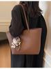 Bolso Grande de Alta Gama Transfronterizo Otoño e Invierno para Mujer 2026 Nuevo Estilo Bolso de Mano Bolso de Hombro Versátil Bolso Tote Grande para el Trabajo