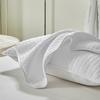 Capa Aislante del Núcleo de la Almohada de Fibra de Bambú Almohada Funda Anti-amarilleo Hotel Algodón Acolchado Protección para Madre e Hijo Transpirable Resistente al Aceite Agradable a la Piel Hogar