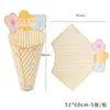 Materiales de Empaque para Flores, Suministros para Floristería, Regalos Florales para el Festival de Medio Otoño, Papel para Envolver Ramos, Láminas Integradas para Dar Forma Manualidades