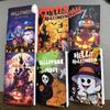 Material de escritório de Halloween transfronteiriço régua de abóbora borracha de livro de caveira lápis presente para estudante traje de Halloween