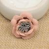 Directo de fábrica en stock 2.5cm capullo de flor flor flor accesorios accesorios diy hecho a mano accesorios de flores flores de tela