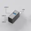 Estación de Acoplamiento Tipo-C para Teléfonos Móviles y Tablets, Concentrador USB, Adaptador de Carga, Convertidor Multipuerto Uno a Cinco