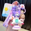 Llavero de Piano Sanrio Original Lindo Juguete Musical Colgante de Bolso Llavero de Coche Pequeño Regalo Al Por Mayor