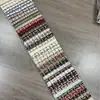 Tela de Lino Sintético a Cuadros Estilo Chanel para Tapicería de Sofá, Stock Listo del Fabricante, Ropa de Mujer Otoño e Invierno, Tela para Chaquetas, Venta al por Mayor por Rollo