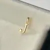 Plata S925 Colgante Individual Transfronterizo Pulsera de Letras DIY Collar Chapado en Oro de 14K Accesorios de Colgantes Simples Compactos