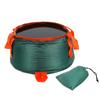 AYXSEE lavabo plegable portátil para exteriores viaje camping Hotel Hotel lavar la cara lavar los pies lavabo entrega bolsa de almacenamiento