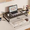 Suporte de altura ajustável para computador, suporte de apoio para laptop, grelha de churrasco, base de resfriamento para canetas, suporte de mesa, suporte de monitor flutuante
