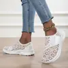 Zapatos Nuevos de Primavera para Mujer, Zapatos de Mamá de Moda y Versátiles, Zapatos de Horma Ancha para Pies Anchos, Malla Transpirable