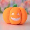 Desenho animado pelúcia abóbora pingente pelúcia chaveiro pequeno presente halloween bonito saco pingente abóbora pingente masculino