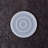 Faça você mesmo vaso de flores de cristal base copo tapete molde espelho alto silicone ameixa flor amor quadrado copo tapete