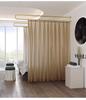 Producto Nuevo Hierro Forjado Forma de U Forma de L Salón de Belleza Centro de Salud Cama de Terapia Cama de Belleza Cortina Divisoria Cortinero Cortina Envolvente