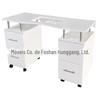 Mesa de manicure japonesa simples Mesa de unhas simples Mesa de manicure Cyber Red White Paint Mesa de manicure com gaveta