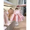 Vestido de Princesa para Niña 2026 Verano Nuevo Estilo Sin Mangas Aliexpress Performance de Piano Vestido Infantil Suministro del Fabricante
