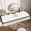Penteadeira Luxo Leve Sensação de Alto Padrão Toalha de Mesa em Couro Tapete de Mesa Impermeável Resistente ao Desgaste Protetor de Mesa para Unhas e Maquiagem de Meninas