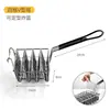 Molde U-Shaped para Sushi de Algas, Fundo Plano, Cesta de Fritar Taco, Clipe V, Suporte Tucker, Tartar de Algas, Suporte de Madeira de Pessegueiro Preto