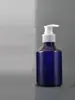 Plástico Azul Marrom Garrafa PET Garrafa Pura Lw Tampa Antifurto Garrafa com Bomba de Pressão Garrafa para Líquido de Banho Garrafa de Shampoo Garrafa Flor