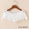 Estilo Nuevo 2024 Chal Calado Pequeño Chaleco de Punto para Mujer Verano Protección Solar Chaleco de Ganchillo Blusa Corta Versátil