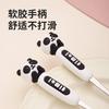 Aço Inoxidável 316 Desenho Animado Portátil Conjunto de Talheres Caixa de Armazenamento de Colher e Hashi Cabo de Silicone Talheres de Duas Peças Garfo
